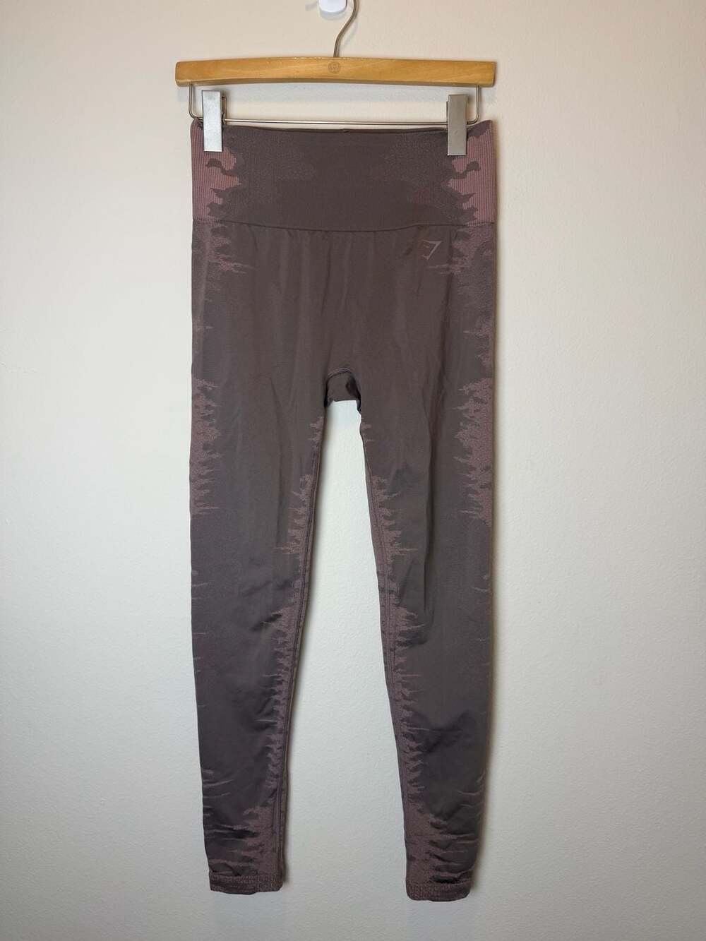Gymshark Apex Limit Leggings Size L Brown Seamless Fitness
